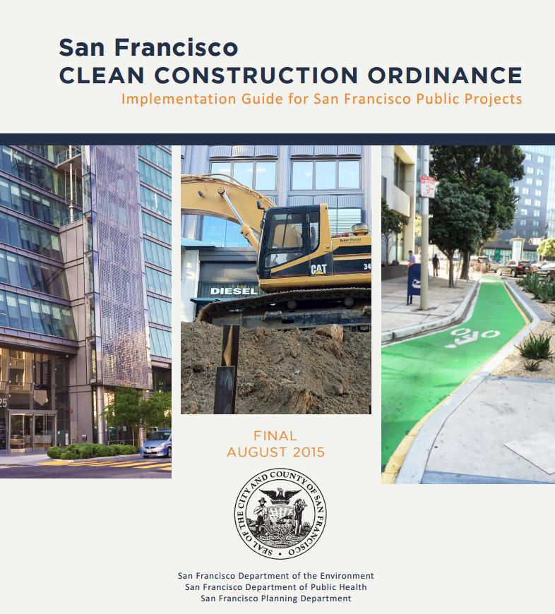 San Francisco Clean Construction Ordinance Guidance